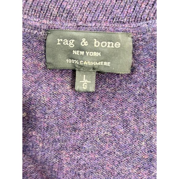 Rag & Bone Logan Cashmere Crewneck Sweater Women's Large - Picture 6 of 7